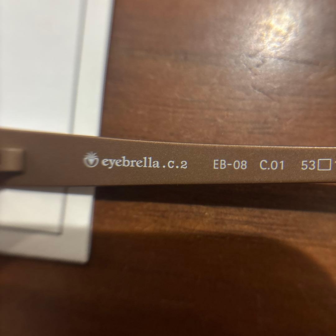 eyebrella アイブレラ EB-08 クリアデュオ メガネ　サングラス