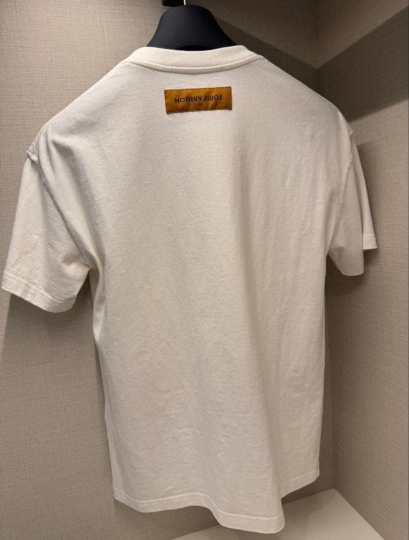 美品　LOUIS VUITTON レインボーロゴプリント カットソー