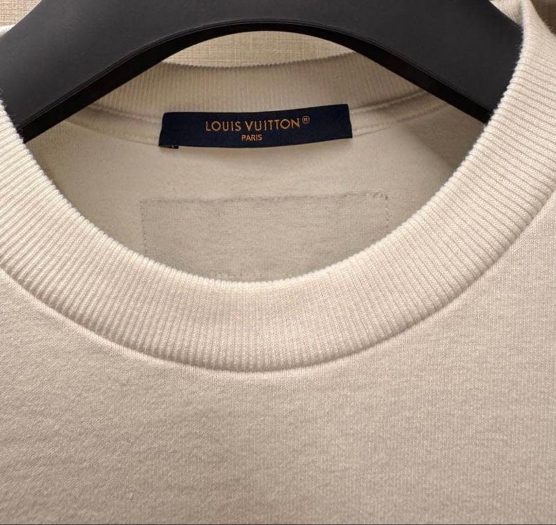 美品　LOUIS VUITTON レインボーロゴプリント カットソー