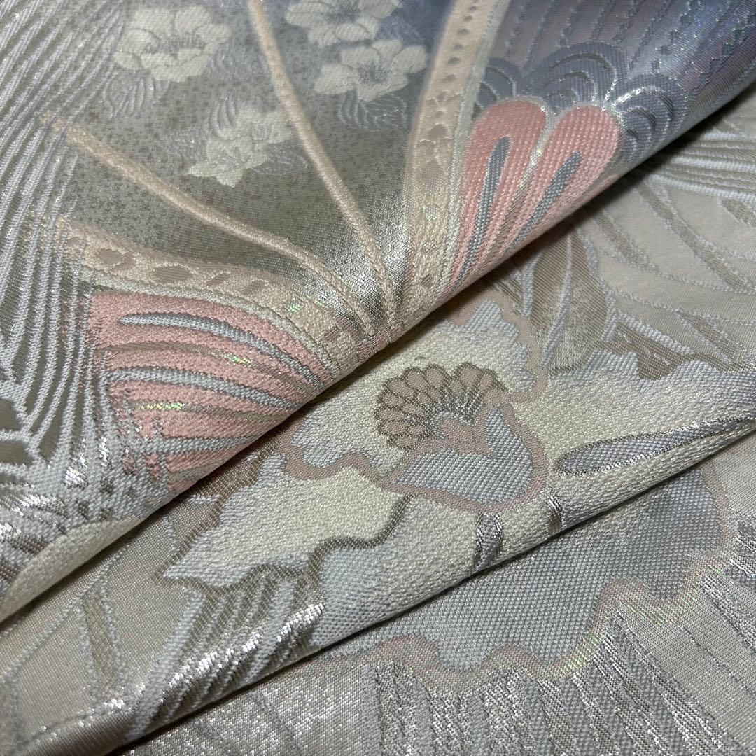 豪華振袖５点セット！！　幻想的な手描き　刺繍　振袖　草花柄　着物スキ倶楽部６７７