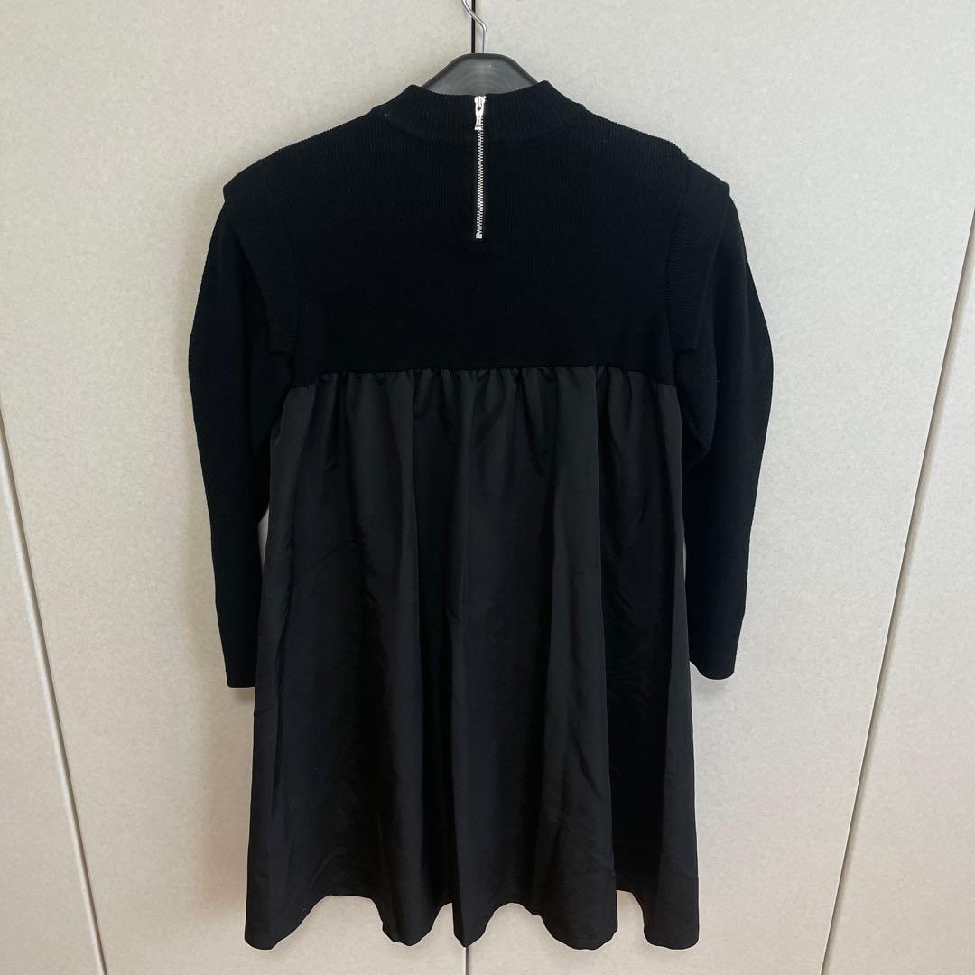 美品 CELFORD レイヤードショルダードッキングワンピース