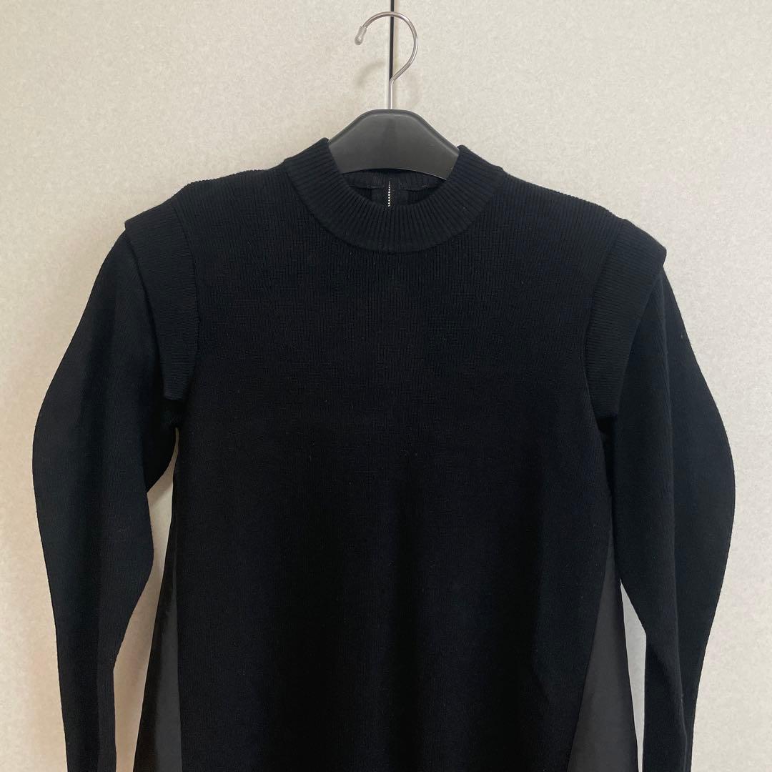 美品 CELFORD レイヤードショルダードッキングワンピース