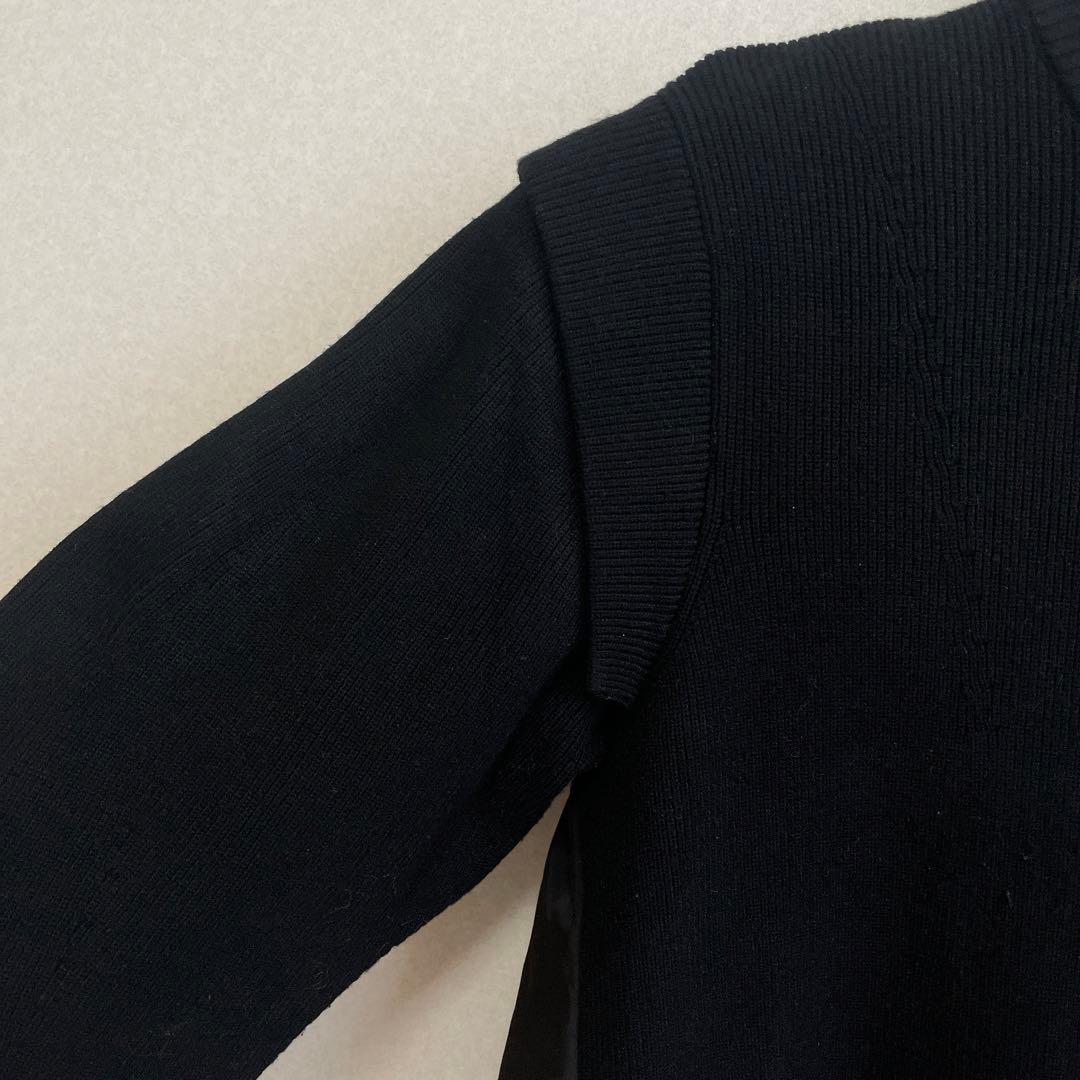 美品 CELFORD レイヤードショルダードッキングワンピース