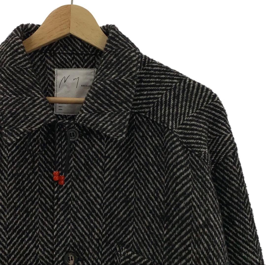 y*i様 ANCELLM DAMAGE WOOL HERRINGBONE COV