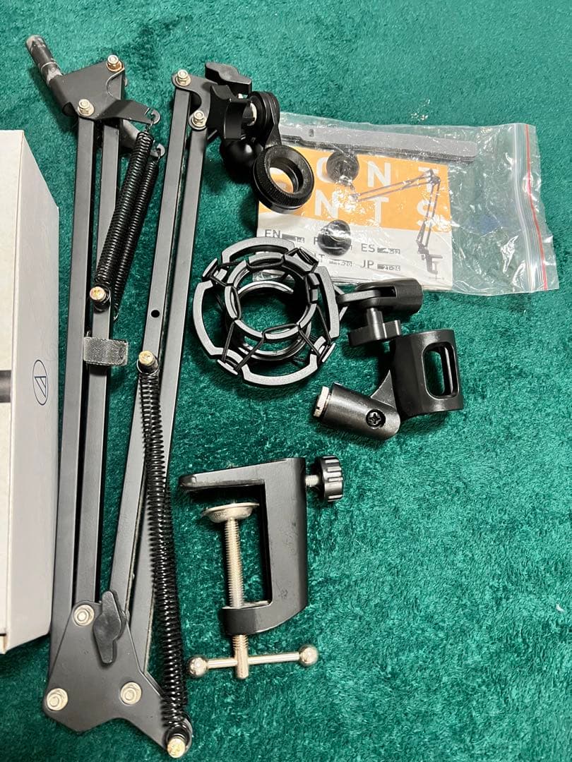 オーディオテクニカ AT2020 マイクとスタンドAudio AT2020