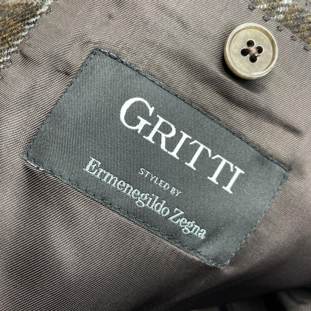 美品　GRITTI Ermenegildo Zegna　カシミヤ100%　50