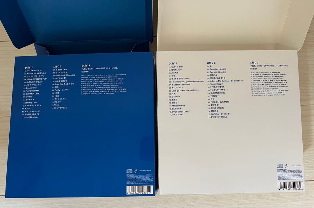美品　TUBE All Singles TUBEst Blue Whiteセット