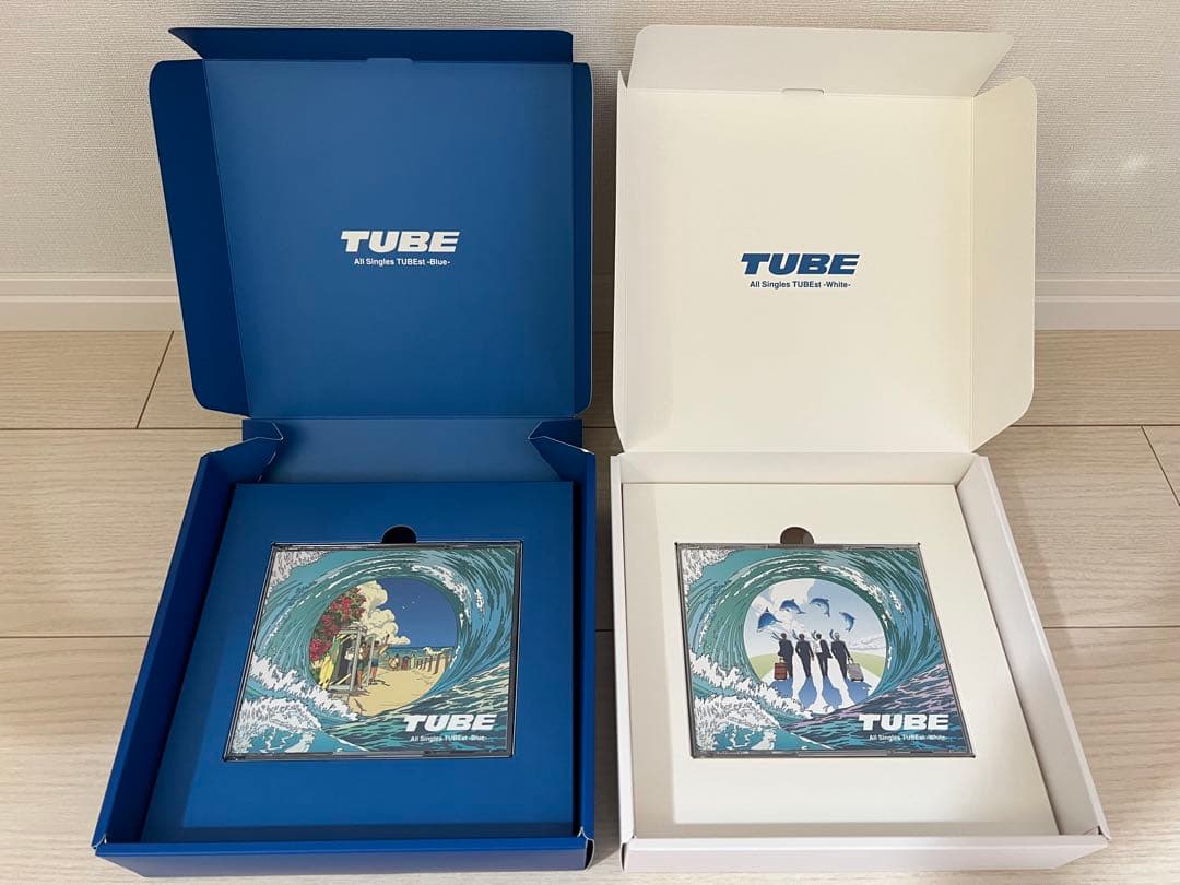 美品　TUBE All Singles TUBEst Blue Whiteセット