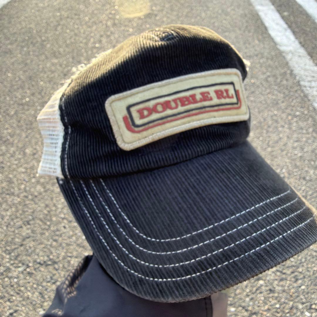 c*w様 DOUBLE RL コーデュロイ メッシュキャップ