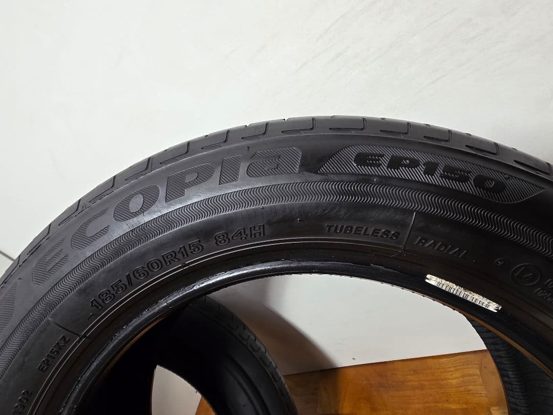 185/60R15 夏タイヤ ブリヂストン エコピア EP150