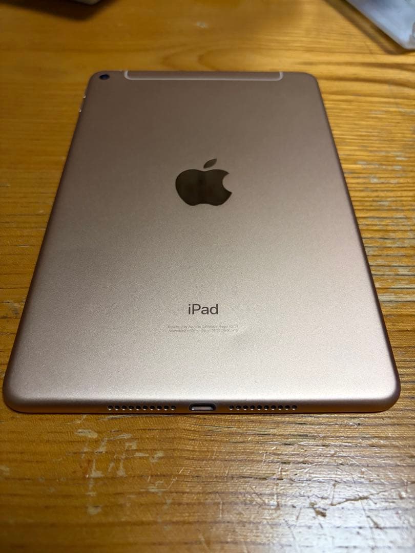 Apple iPad mini5ゴールド 本体　SIMフリー