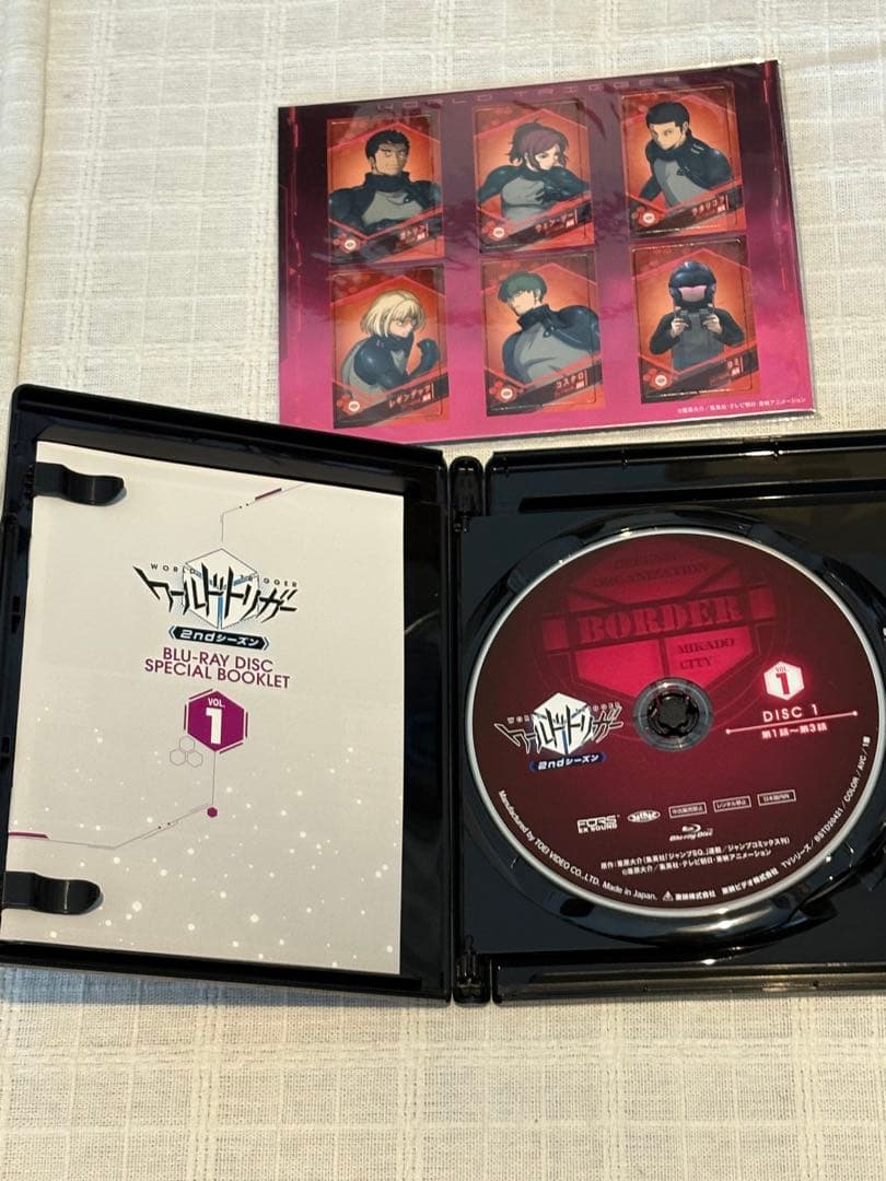 ワールドトリガー 2ndシーズン VOL.1 VOL.2　セット　Blu-ray