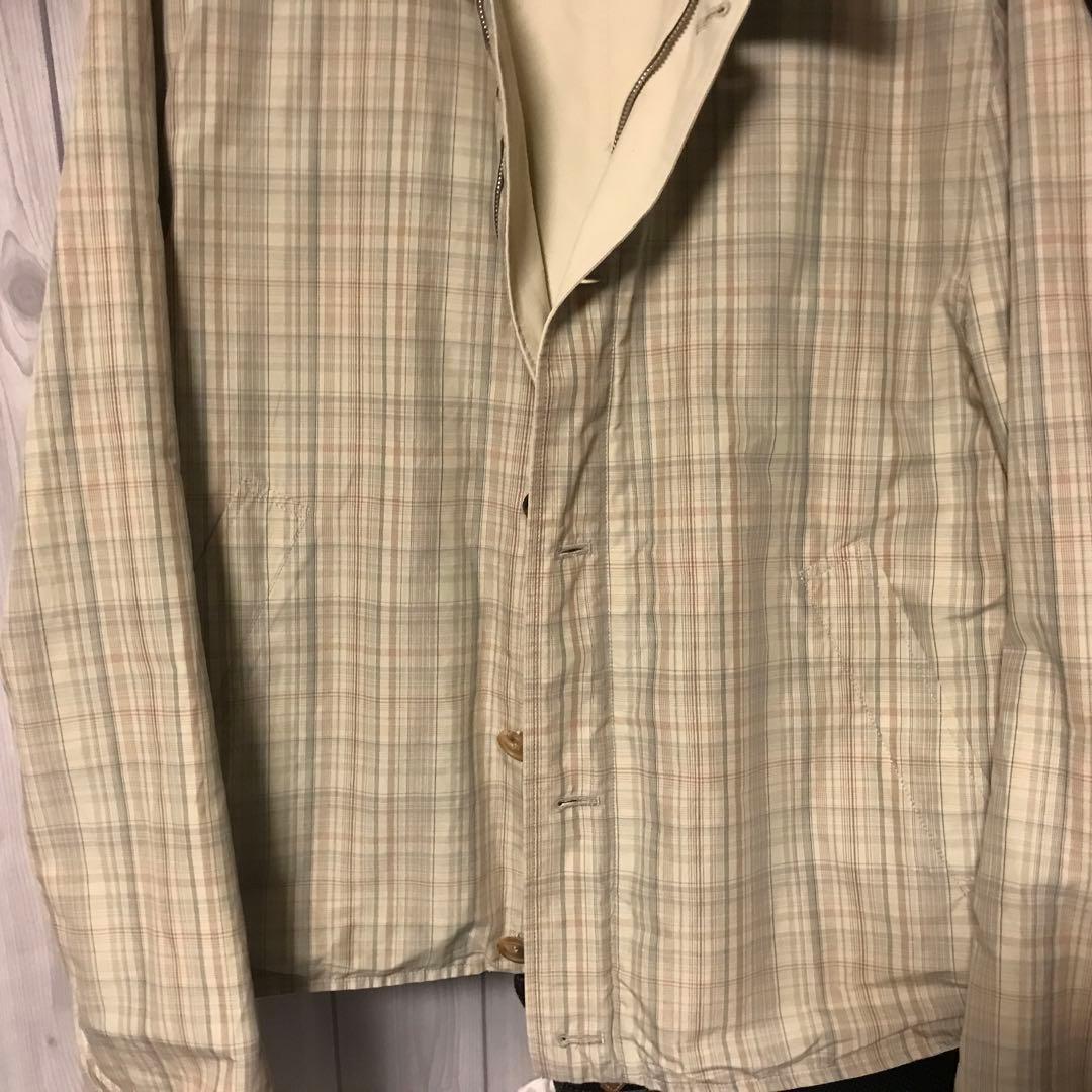 エルメス　リバーシブル　ブルゾン L