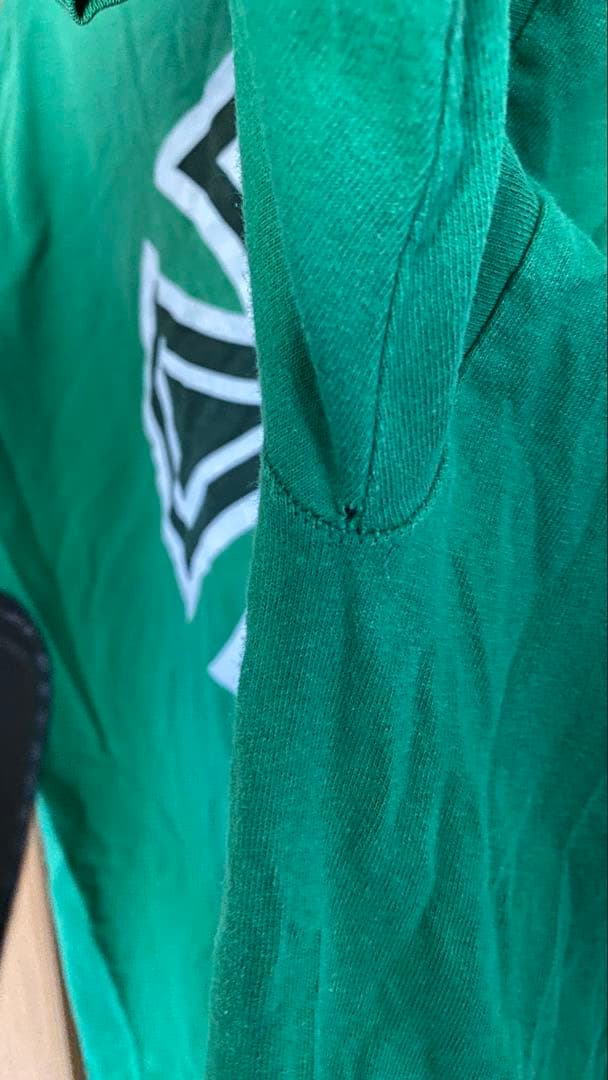 り*う様 INDEPENDENT バークロス　グリーン Tシャツ　サイズL