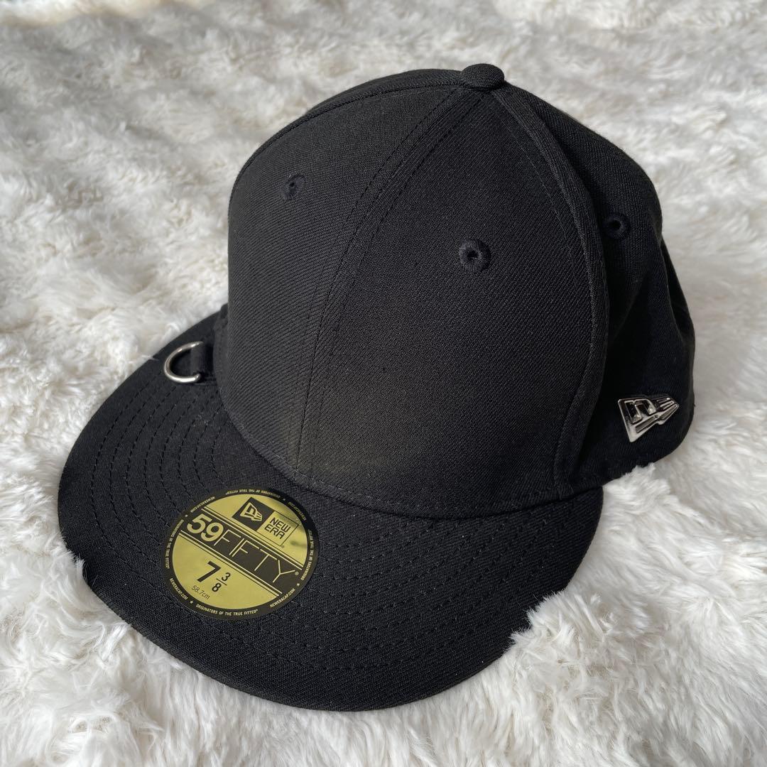 【レア】ニューエラ newera 黒 59FIFTY 73/8 袋付き