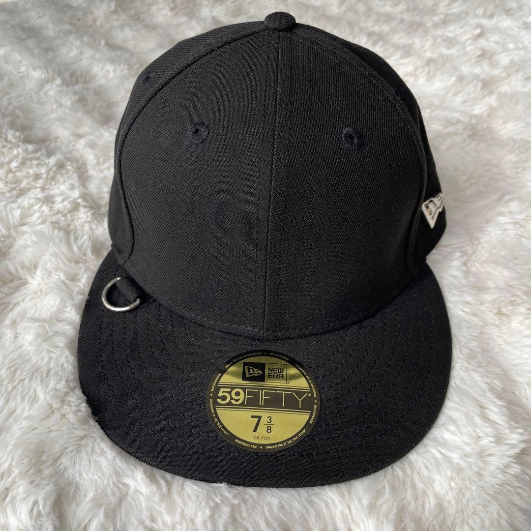 【レア】ニューエラ newera 黒 59FIFTY 73/8 袋付き
