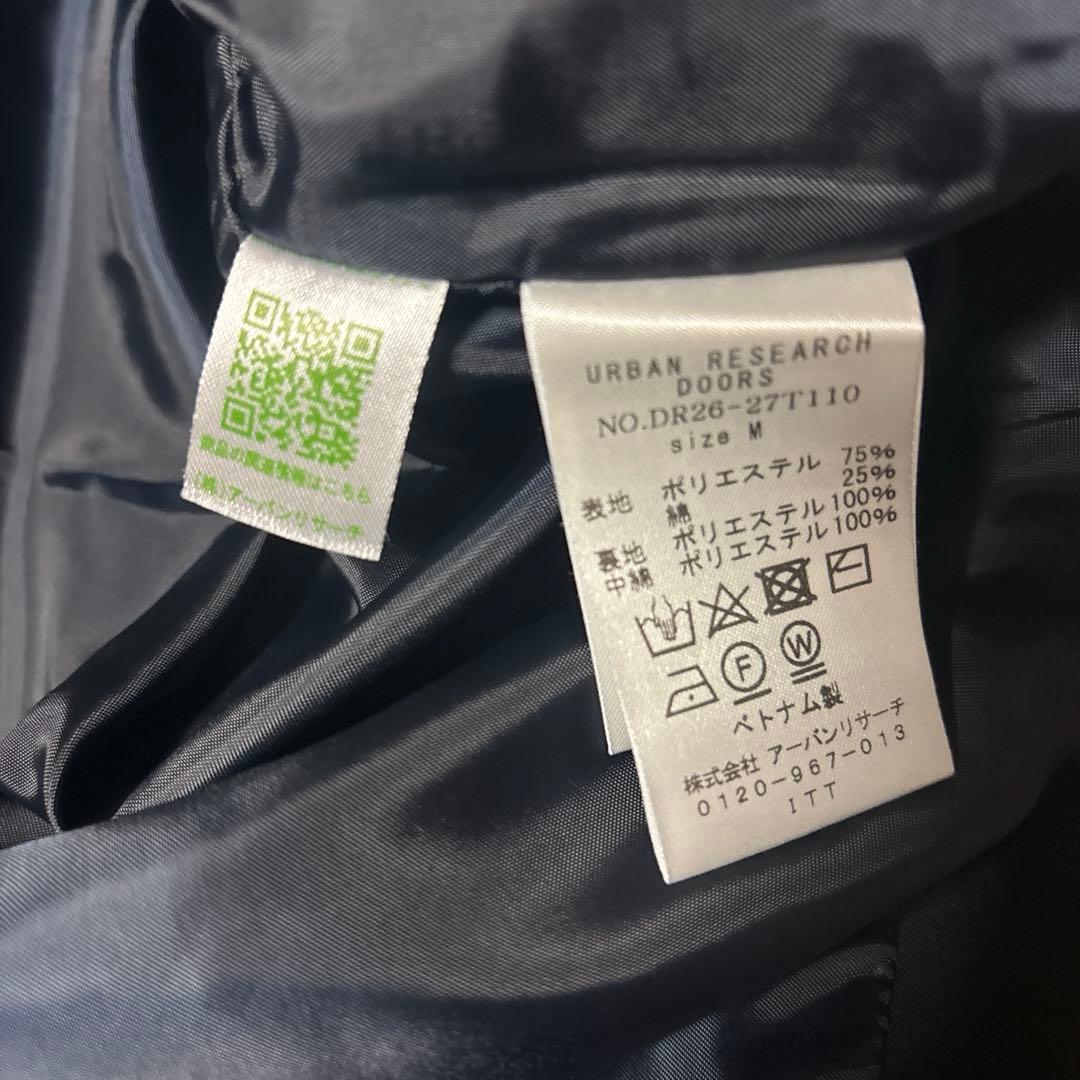 URBAN RESEARCH DOORS モッズコート ダークネイビー