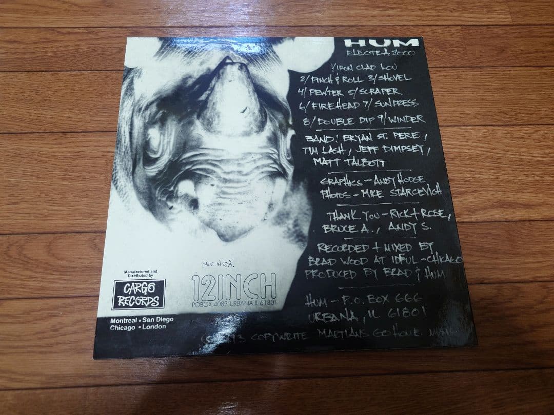 HUM Electra 2000 12インチレコード