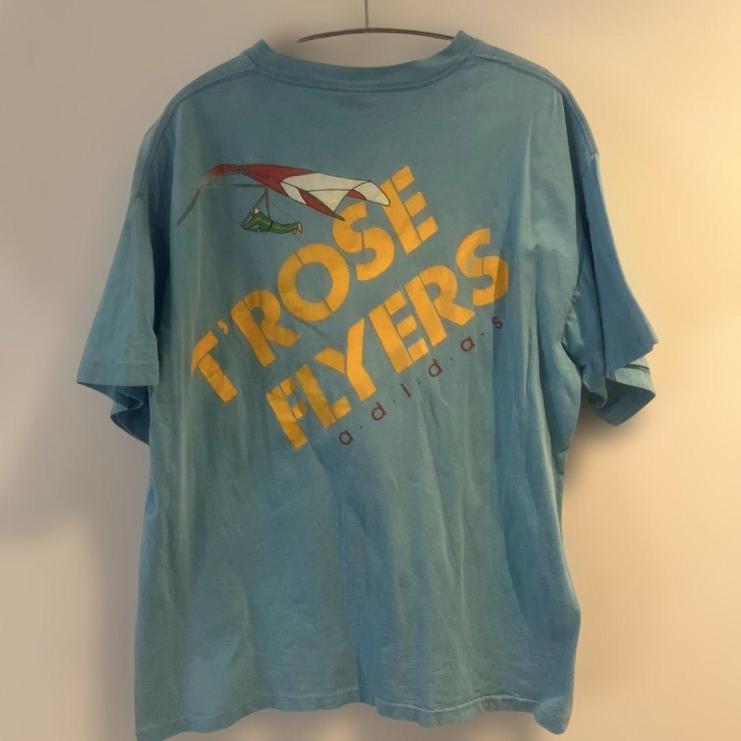 70s adidas RIDGELIFT vintageTシャツ　USA製