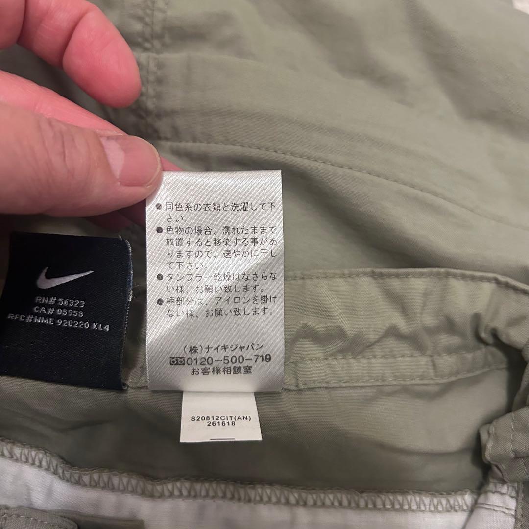 美品NIKE ACG ナイキ　エーシージー　2way スカートMカーキ　レア