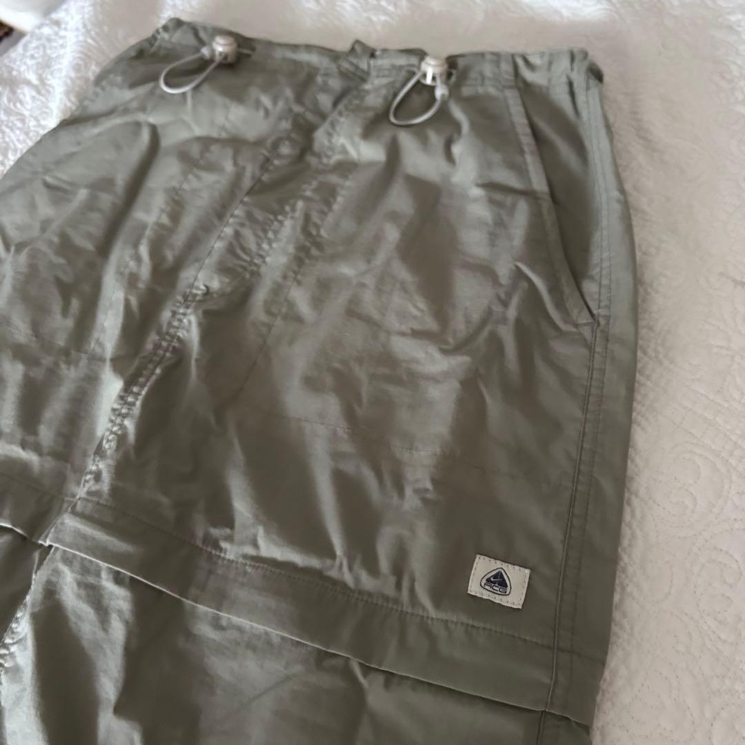 美品NIKE ACG ナイキ　エーシージー　2way スカートMカーキ　レア