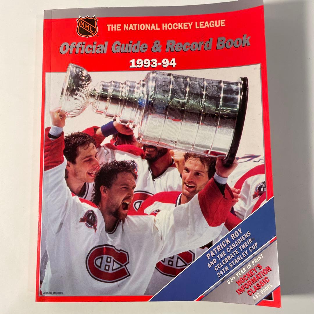 NHL Official Guide ＆ Record Book 1987-95