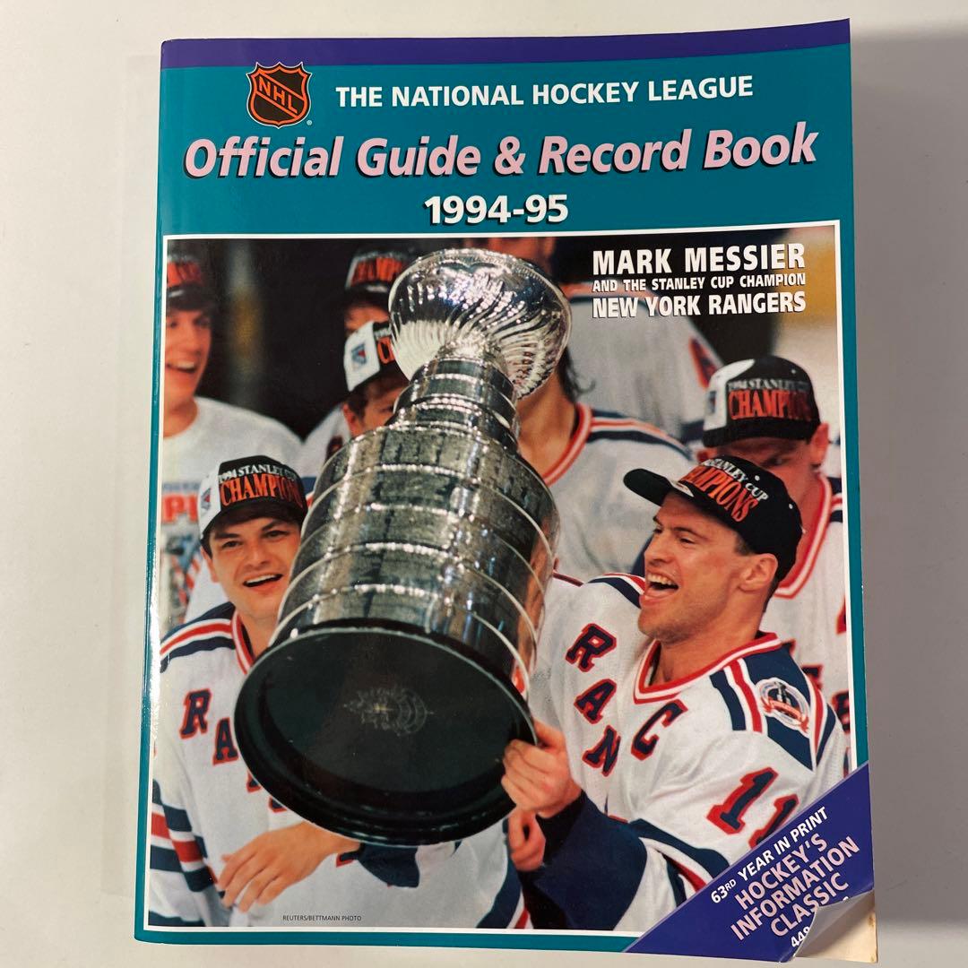 NHL Official Guide ＆ Record Book 1987-95