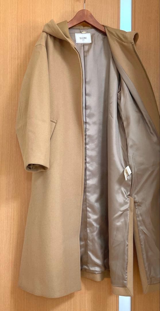 ☆cafémist☆スローブイエナ HAMILTON フードロングコート