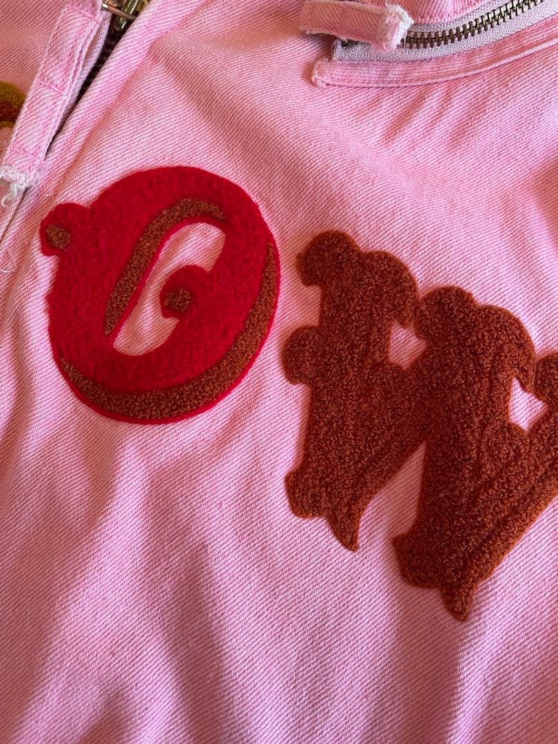 メ*0様 カールヘルム　Gパン刺繍　デニム　SHOWジャンパー　ピンク