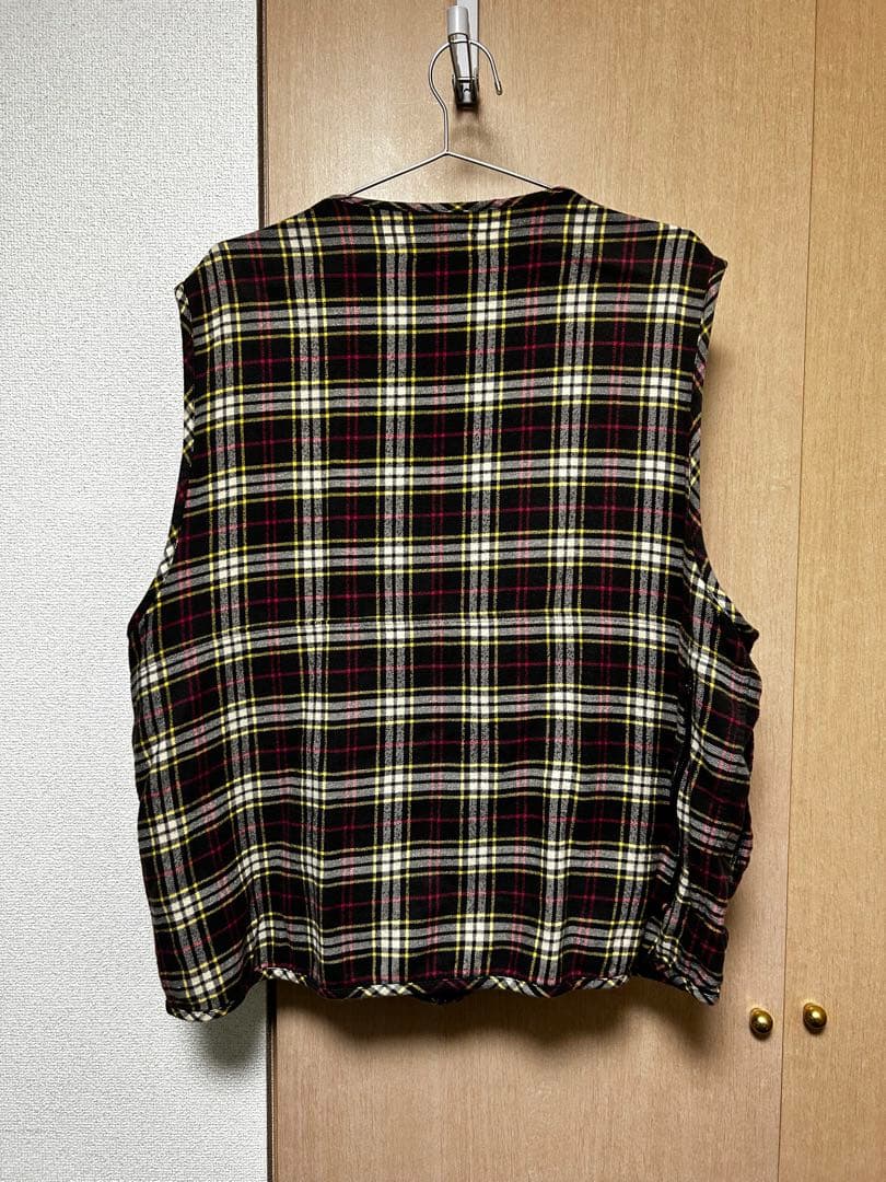 トップス supreme 20AW / Tartan Flannel Cargo Vest