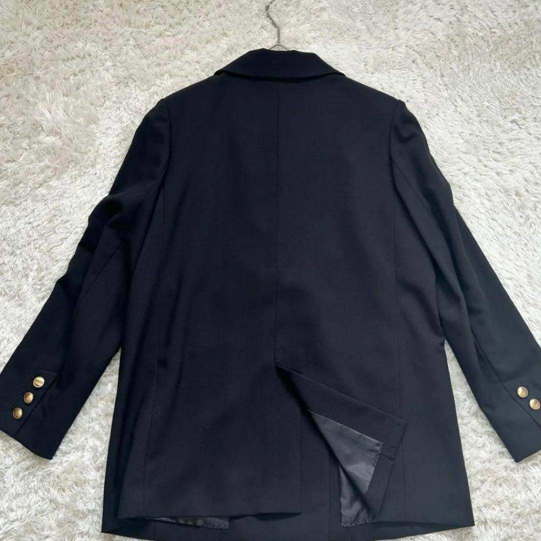 【Apuweiser-riche】新品　金ボタン　ダブルブレスト　ブラック　S春