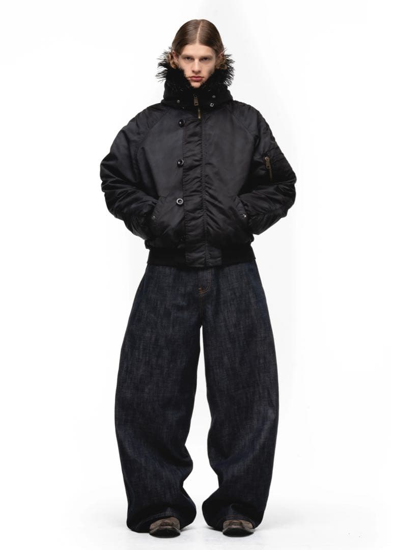 ジャケット・アウター NO/FAITH STUDIOS ASTRO FUR BOMBER JACKET