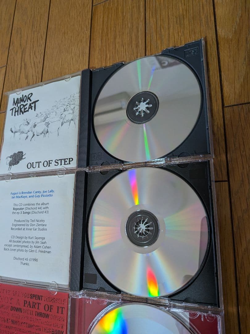 FUGAZI/マイナースレット CD10枚セット