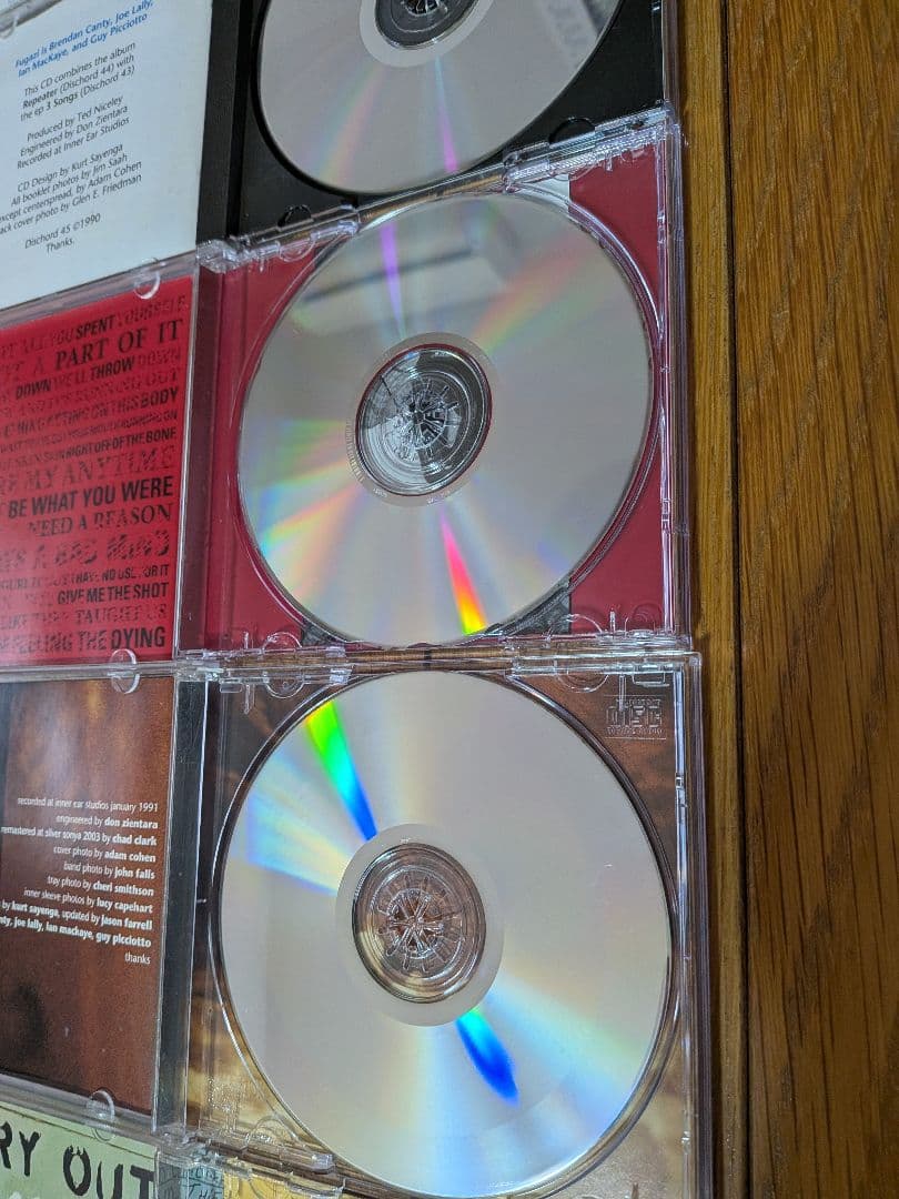 FUGAZI/マイナースレット CD10枚セット