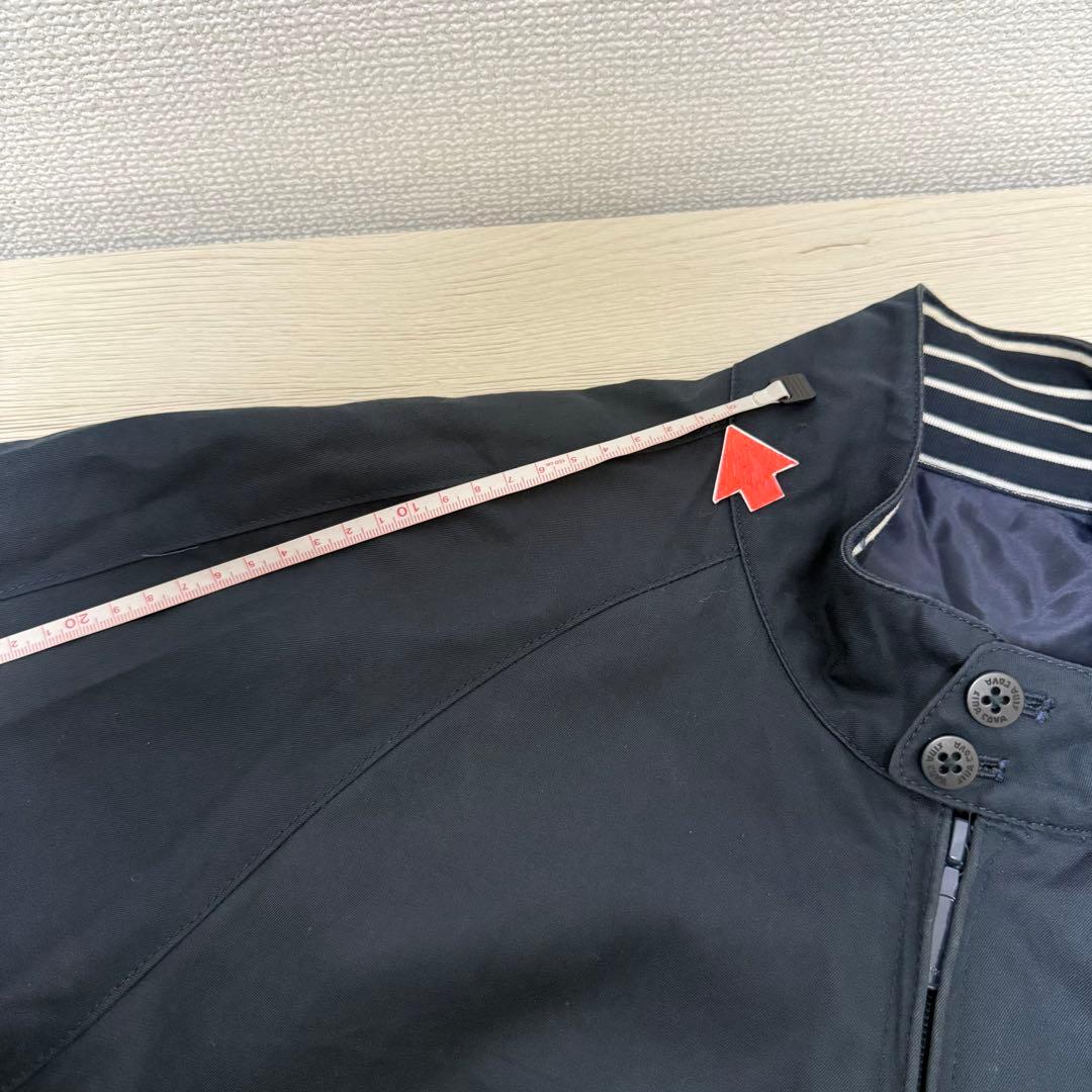 シナコバ　ブルゾン　ネイビー　Ｌサイズ　日本製　ジャンパー　ワッペン付き