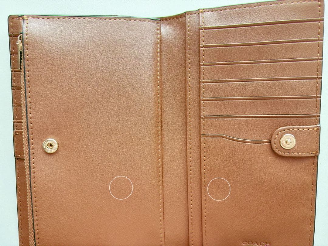 【最終値下げ】COACH ブラック 二つ折り財布