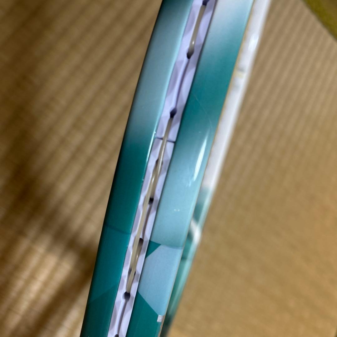 エンブレム 硬式テニスラケット 110青緑色グリップG1