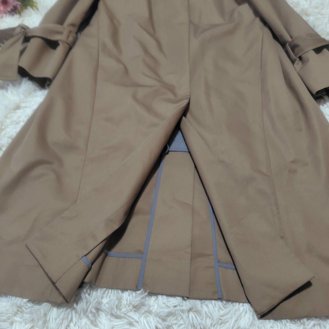【極美品♡ライナー付き】ルシェルブルー　ボウカフトレンチコート　 定価3.1万