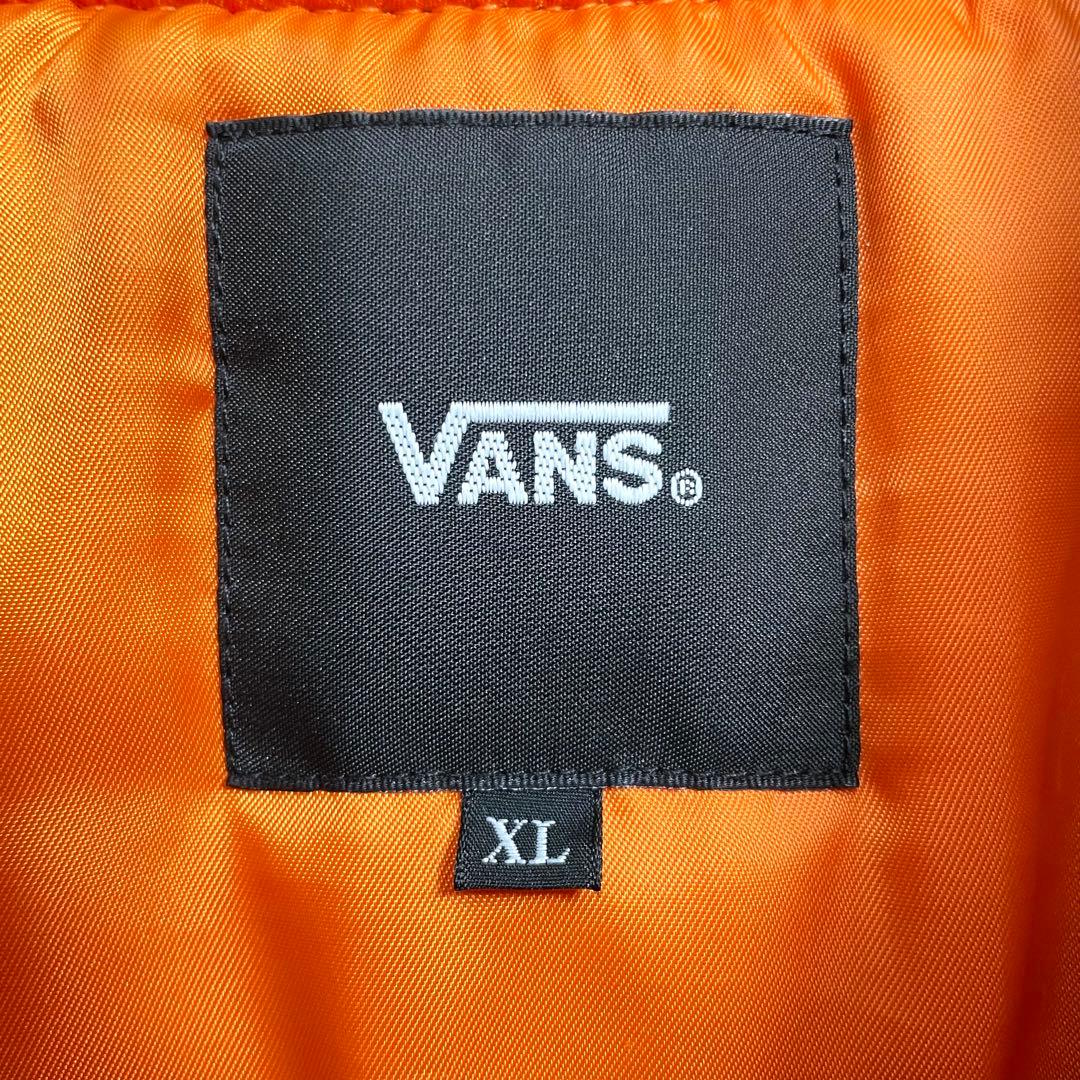 VANS バンズ　MA-1 フライトジャケット XLサイズ