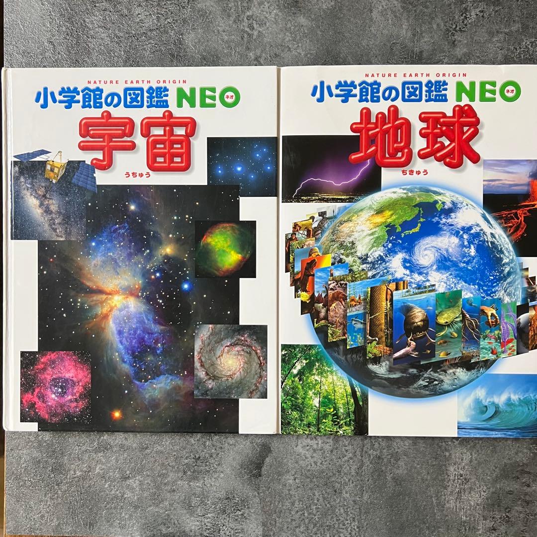 【本日まで❗️】小学館 図鑑 NEO 14冊セット DVD未開封・下敷やマップ付有