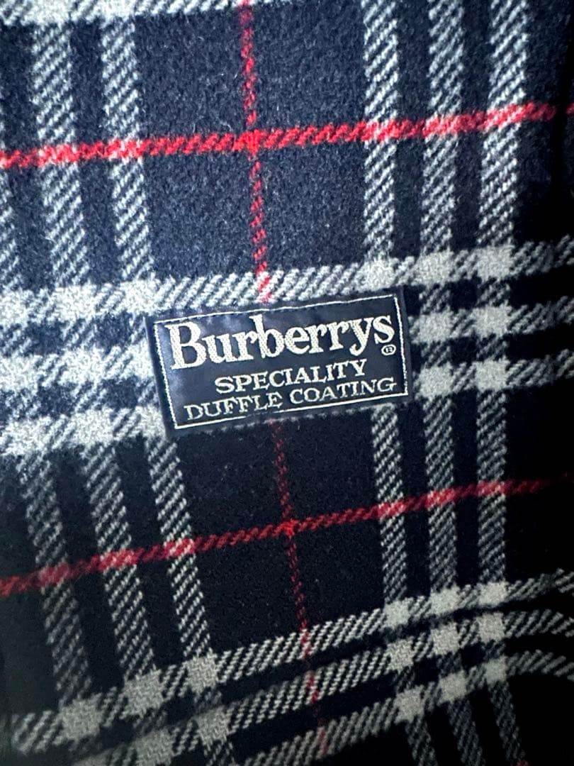 今週のみ値下げ【中古品】 Burberry ダッフルコート ネイビー L