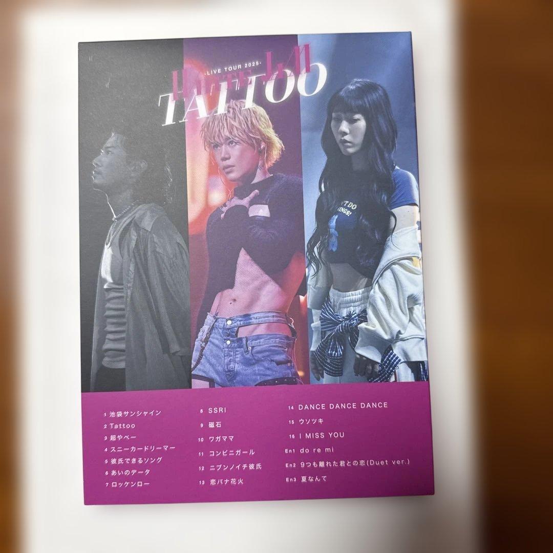 ミュージック WHITE JAM LIVE TOUR 2025 TATTOO DVD