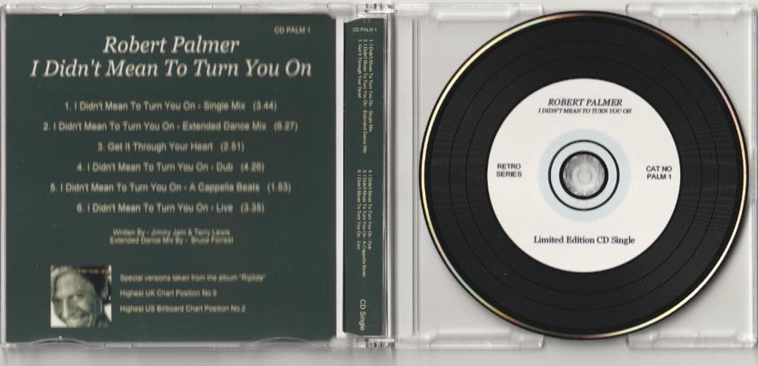 Robert Palmer　タ－ン・ユ－・オン　リミックス集 貴重 CD
