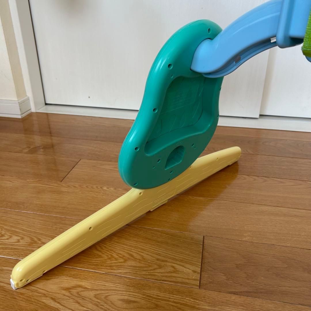 【完品・美品】くまのプーさん えらべる回転6WAY ジムにへんしんメリー電池付き