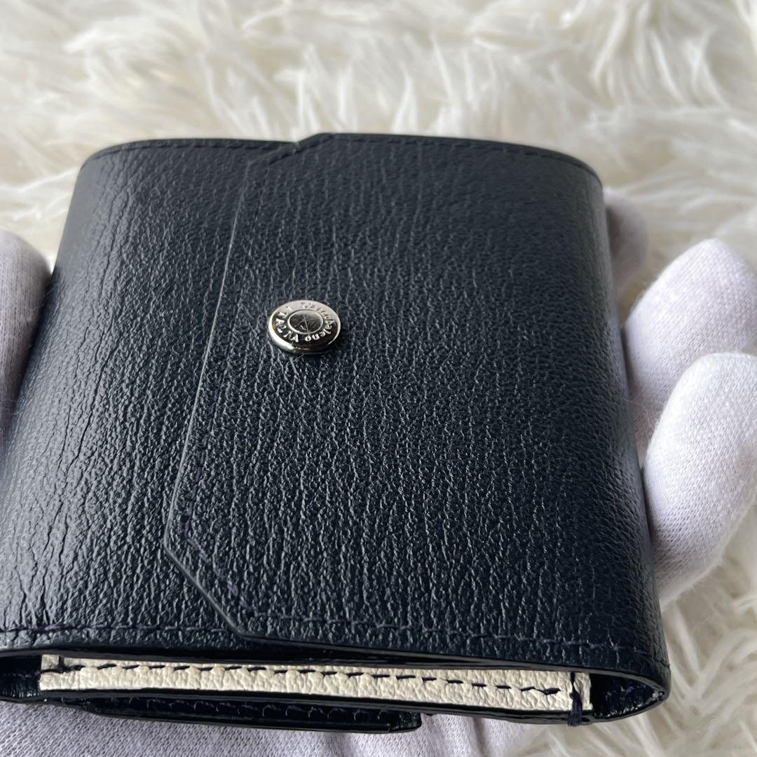 L'arcobaleno（ラルコバレーノ）フラップ 三つ折り 財布