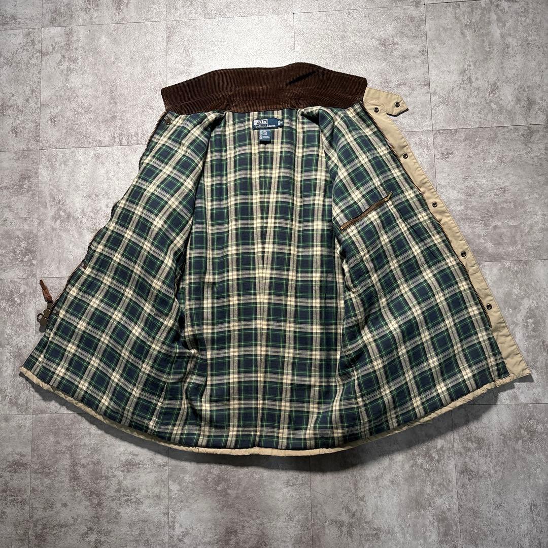 極美品　ポロバイラルフローレン　ハンティングジャケット　襟コーズ　カバーオール