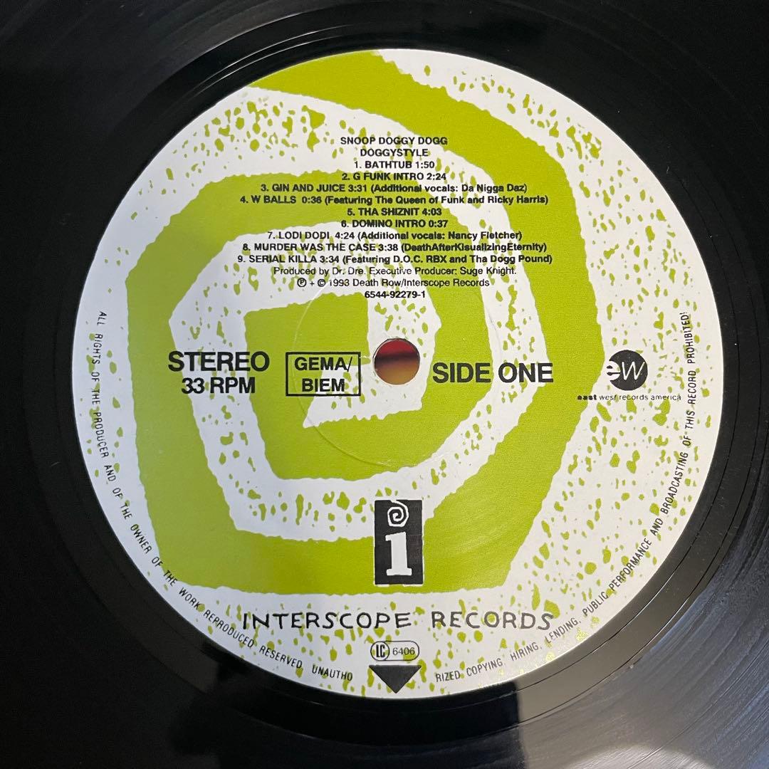 激レア 名盤 Snoop Doggy Dogg Doggystyle レコード