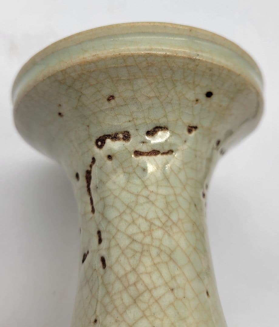 伊万里焼　青磁　花入れ　時代物　古伊万里　初期伊万里　骨董品、美術品