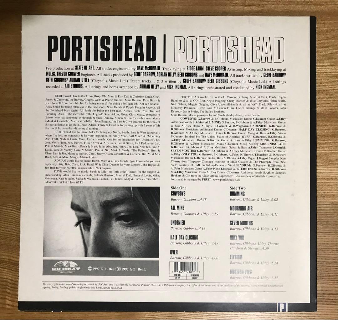 PORTISHEAD PORTISHEAD LPレコード
