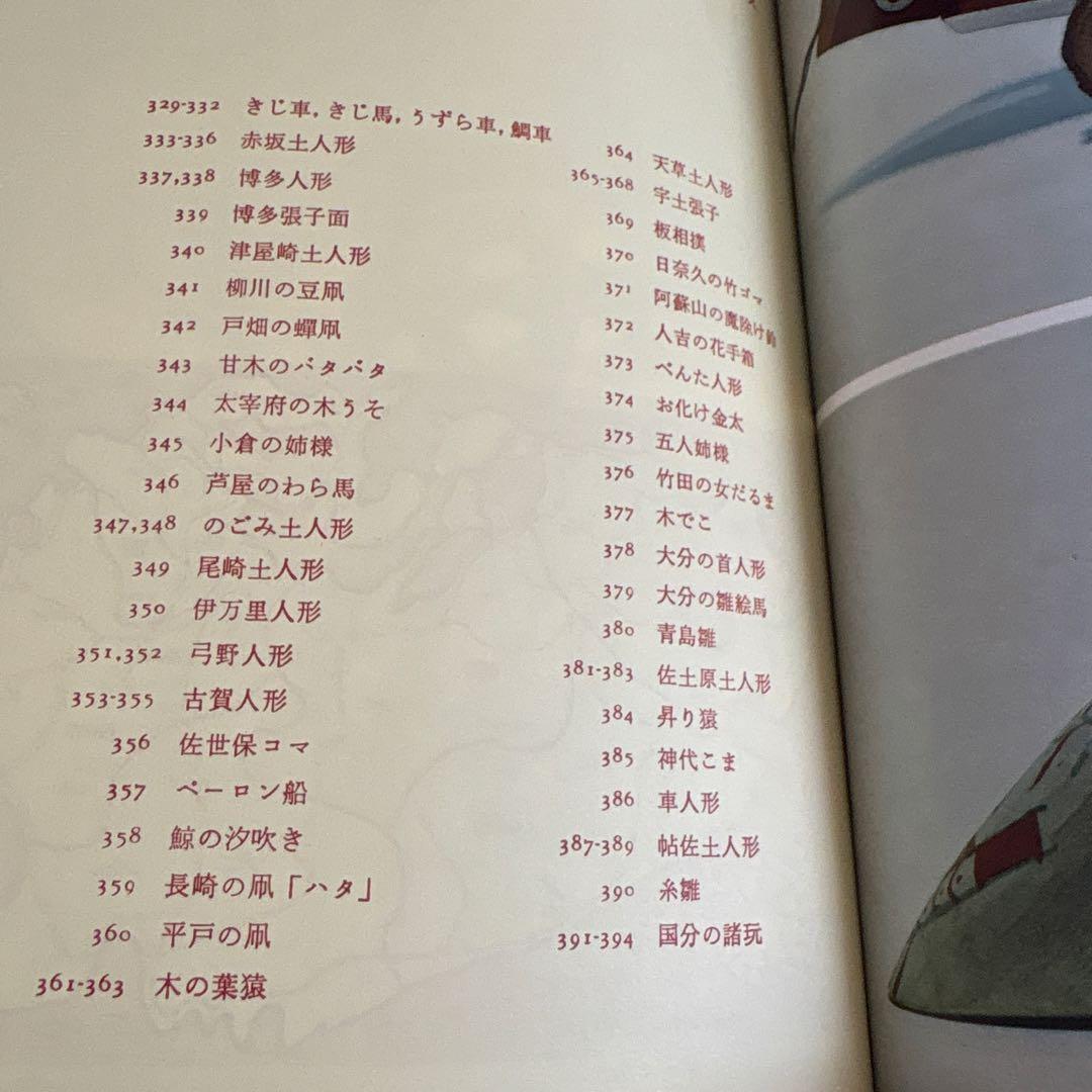 貴重 日本の郷土玩具　美術出版社　坂本一也　1962年　昭和レトロ